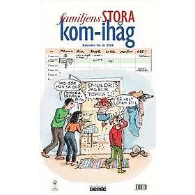 Familjens STORA kom-ihåg-kalender 2026
