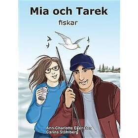 Mia och Tarek fiskar