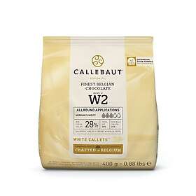 Callebaut White Chocolate Couverture 28% 400g