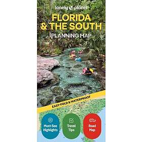 Lonely Planet Florida & the South Planning Map