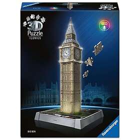 Ravensburger Iconics 3D Big Ben LED 235 Pieces