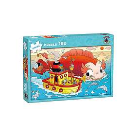 Kärnan Bamse Havets Hemmelighed 100 Brikker