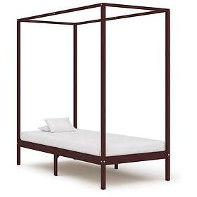 vidaXL Bed Frame 100x200 cm solid wood