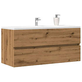 vidaXL Vanity Cabinet 100x38,5x45 cm Constructed Wood Oak