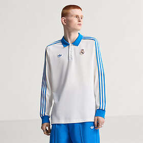 Adidas Real Madrid Terrace Icons Long Sleeve Polo Shirt (Men's)