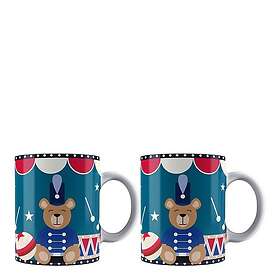 Bialetti Joyful Mugg 33cl 2-pack