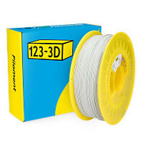 123-3D PLA Filament Light gray 1,75mm 1kg Light Weight