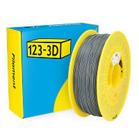 123-3D PLA Filament Dark gray 1,75mm 1kg Light Weight