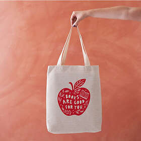 Books are good for you Literary Tote Bag