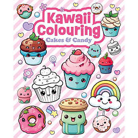 Kawaii Colouring: Cakes & Candy (häftad, eng)