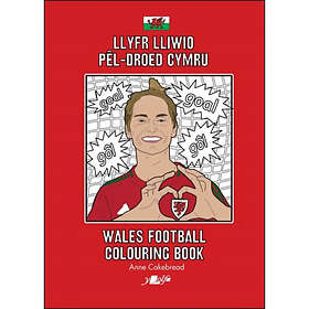 Llyfr Lliwio Pel-droed Cymru Wales Football Colouring Book NEW EDITION (häftad, eng)