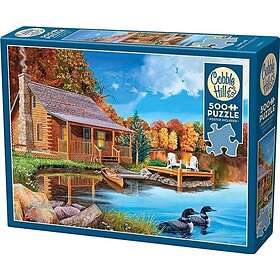 Cobble Hill Hus vid sjön 500 Bitar