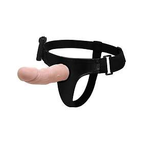 Baile Ultra Passionate Harness, Hollow Vibrating Strap-on