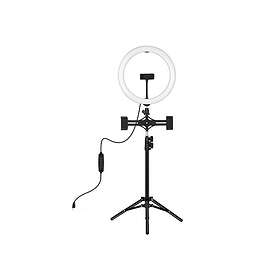 Puluz ring light with tripod and phone holder PKT3099B