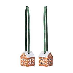 Kähler Gingerbread Juldekoration 5 cm 2-pack