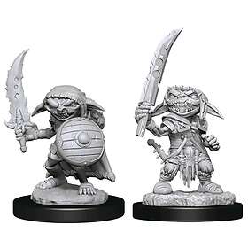 Pathfinder Battles Deep Cuts (unpainted): Goblin Fighter Male