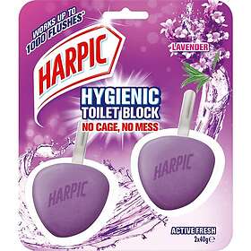 Harpic Toalettblock Active Fresh Lavendel 2x40 g