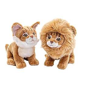 Uni-Toys Maine Coon Chat avec Crinière de Lion Amovible 20cm
