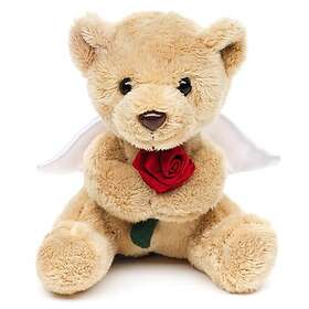 Uni-Toys Nallebjörn med Röd Ros Gosedjur 13cm