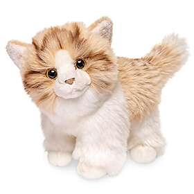 Uni-Toys Kattunge Stående Beige-Vit 18cm