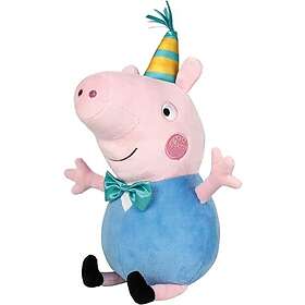 Schmidt Spiele Peppa Pig George Pig Party Gosedjur 37cm