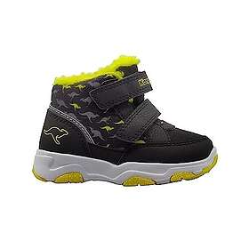 KangaROOS Garçon Unisex Kinder KS-Goku V Bottes Jet Black Citron Chrome EU