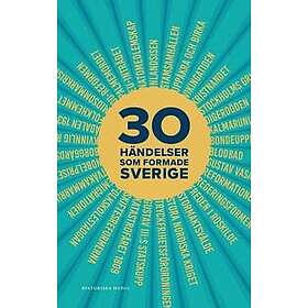 30 händelser som formade Sverige
