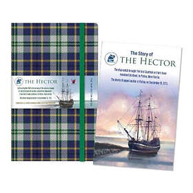 Waverley (L): Ship Hector Tartan Cloth Large Notebook (inbunden, eng)
