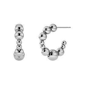 Edblad Sphere Hoops Steel Grå (Dam)