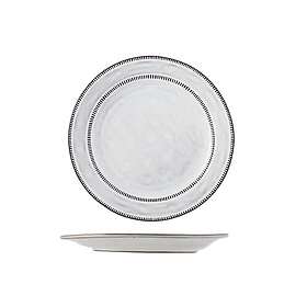 H&H Assiette plate Lot de 6
