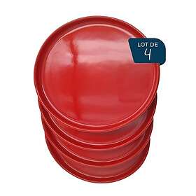 Esprit de Cuisine Assiette Ø25cm Lot de 4