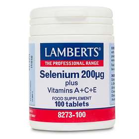 Lamberts Selenium Plus Vitamins A+C+E 100 Tablets