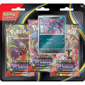 Pokémon TCG: Mega Evolution Phantasmal Flames Booster Blister 3-pack