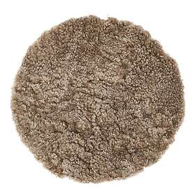 Natures collection A/S Sittdyna New Zealand Fårskinn Kort Ull 34 cm Sahara