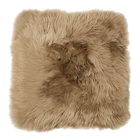 Natures collection A/S Sittdyna New Zealand Fårskinn Lång Ull 40x40 cm Choklad