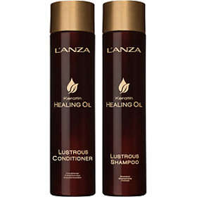 LANZA Keratin Healing Oil Duo Sett (Sjampo 300ml & Balsam 250ml)