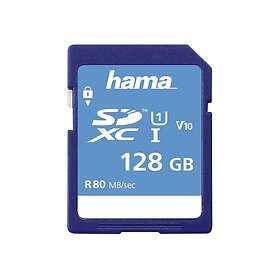 Hama 213111 Secure Digital Class 10 UHS-I U1 80MB/s 128GB