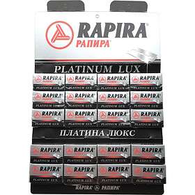 Rapira Platinum Lux Kaksiteräiset terät 100-pakkaus