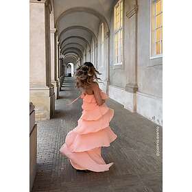 Bubbleroom Occasion Tie Back Flounce Maksimekko