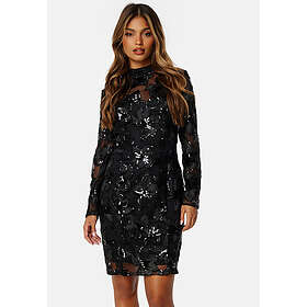 Bubbleroom Occasion Kirjailtu Paljetti Mekko