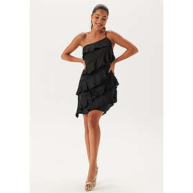 Bubbleroom Occasion One shoulder Lyhyt Röyhelömekko