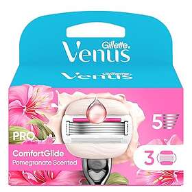 Gillette Venus Pro ComfortGlide Tropical Refill Package 3-pack