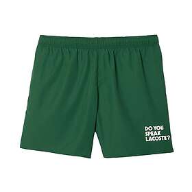 Lacoste Mid Lenght Slogan Swim Trunks (Men's)