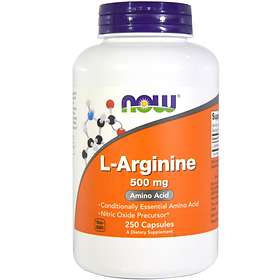 Now Foods L-Arginine 500mg 250 Capsules