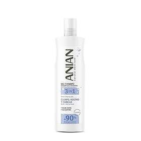 Anian 3-i-1 Gel och Schampo Rengörande & Lugnande 250ml