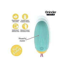 Oninder Vibro-Rotating Silicone Gem Egg With App