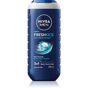 Nivea Men Fresh Kick Shower Gel 250ml