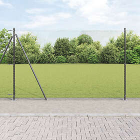 vidaXL Staket Grå 1.6x5000cm