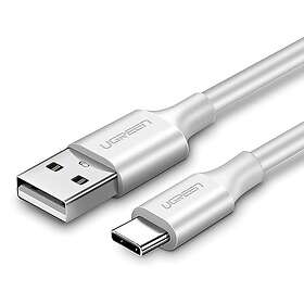 Ugreen USB-A til USB-C 3A 0.25m Hvid