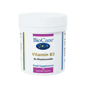 BioCare Vitamin B3 Niacinamide 30 Kapsler